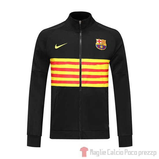 Giacca Barcellona 2019/2020 Giallo e Nero - Clicca l'immagine per chiudere